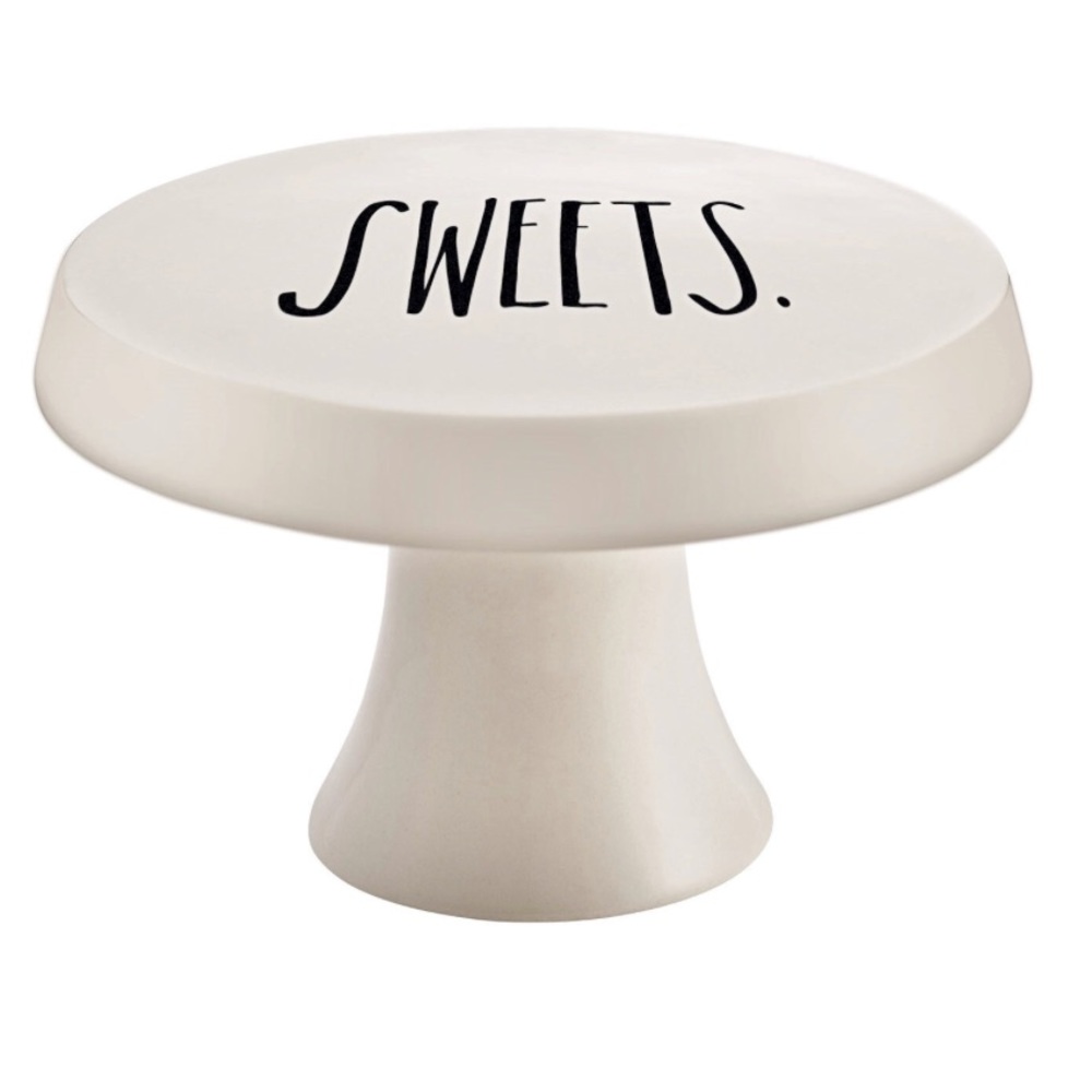 Rae Dunn sweets cupcake stand